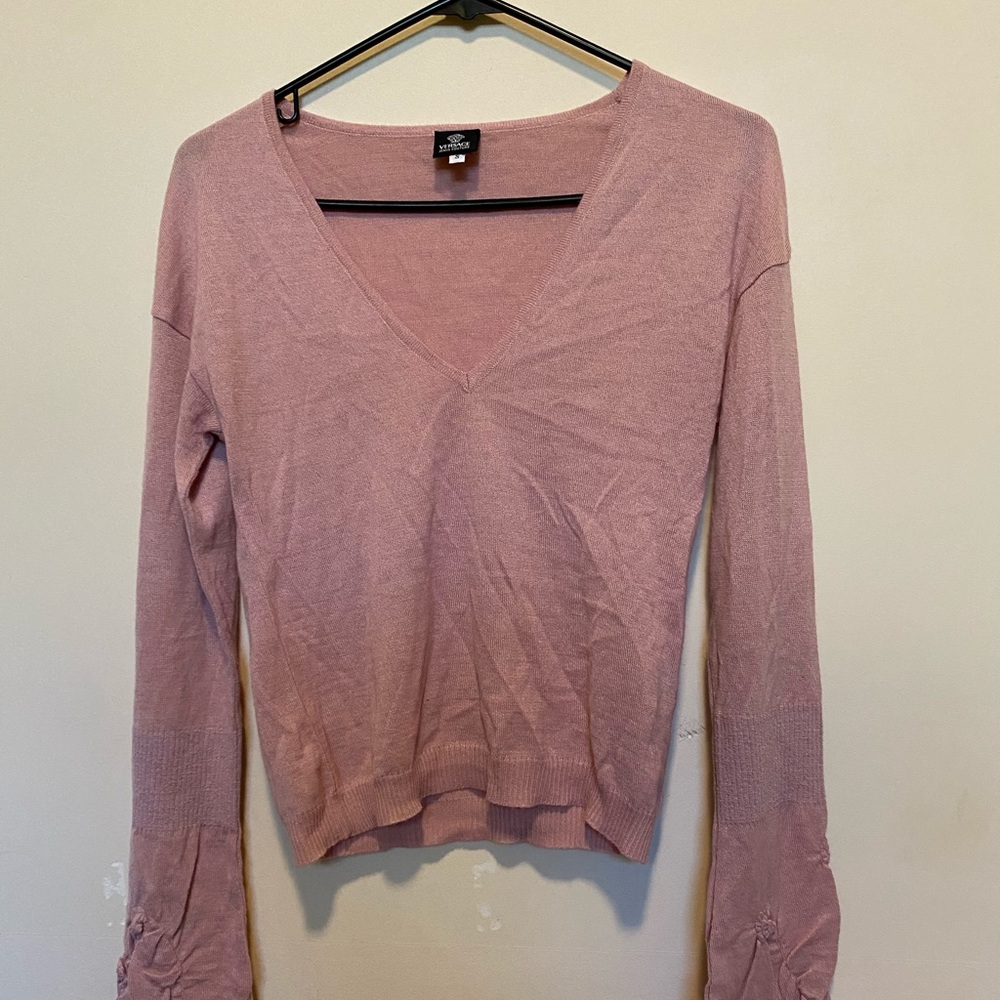 Versace pink sweater